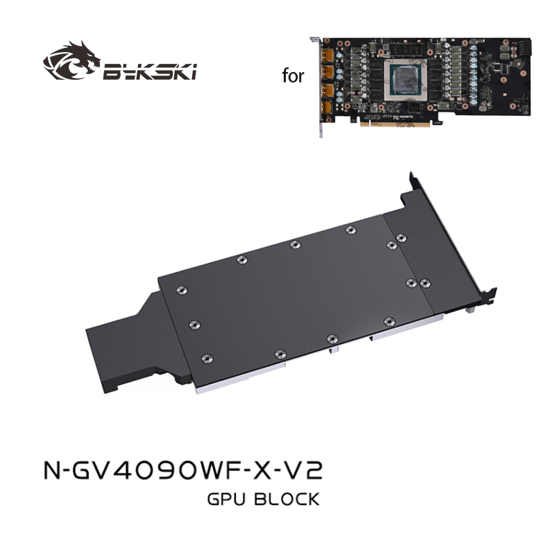Bykski GPU Block for GIGABYTE  - đánh giá và giá Rtx 4090 Water Block Full Cover