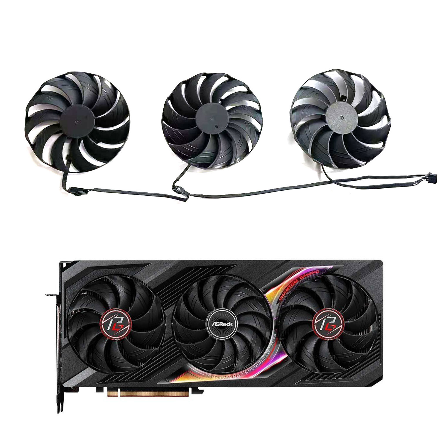 New Cooling Fan 4PIN 98MM CF10 - đánh giá và giá Rx 7800 Xt 16Gb