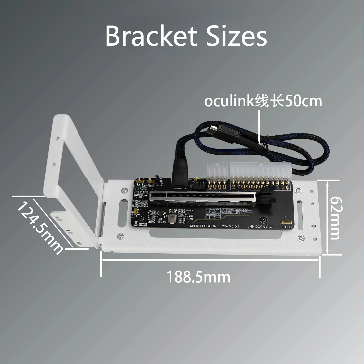 OCuLink EGPU Dock PCIe 5.0 X4  - đánh giá và giá Oculink Gpu Dock Station