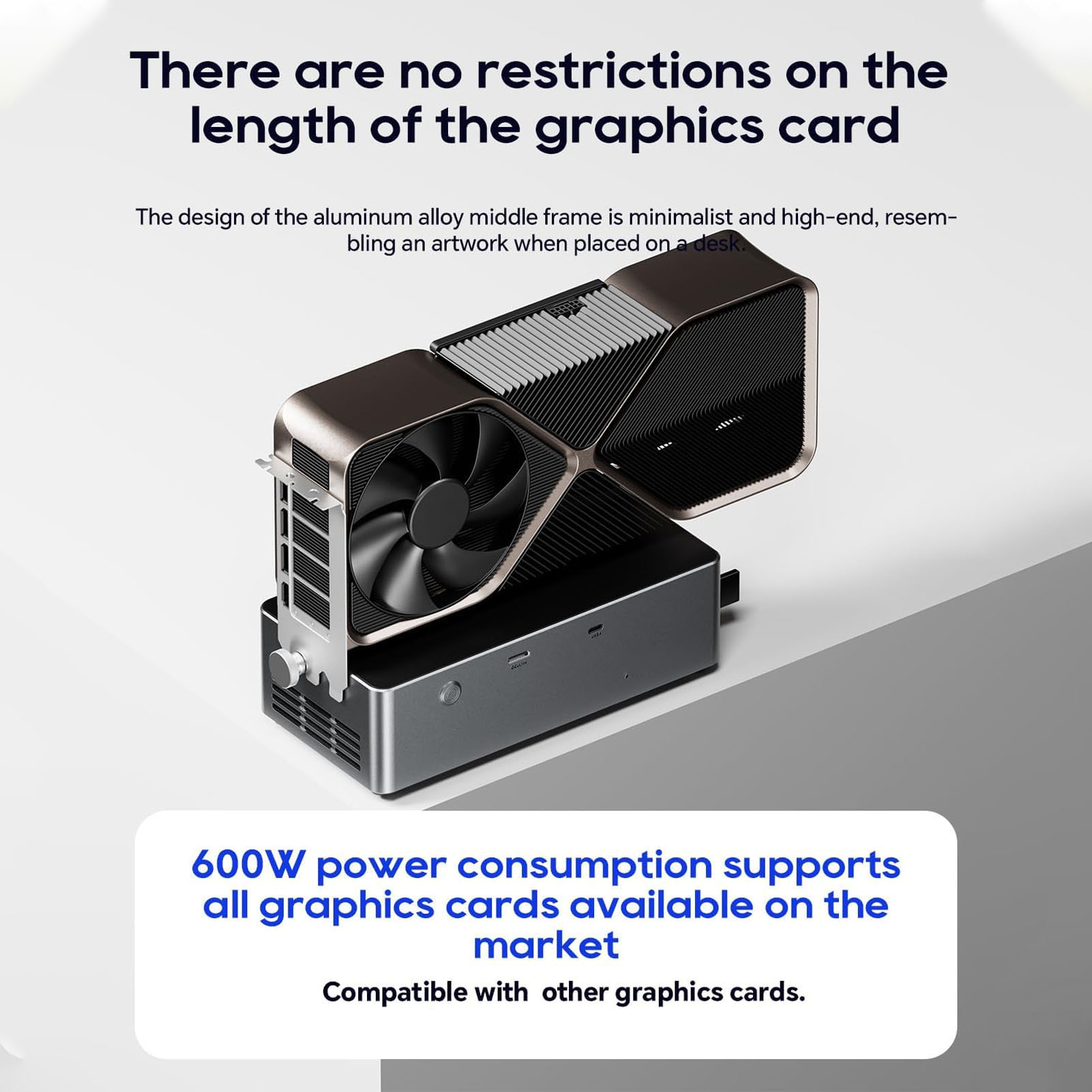 EGPU Docking Station with 800W - đánh giá và giá Oculink Gpu Dock Station