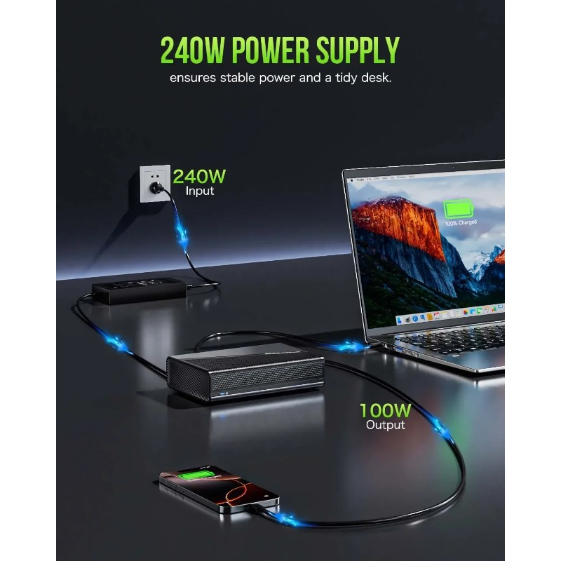 Oculink eGPU Dock  G M Ktec AD - đánh giá và giá Oculink Gpu Dock Station