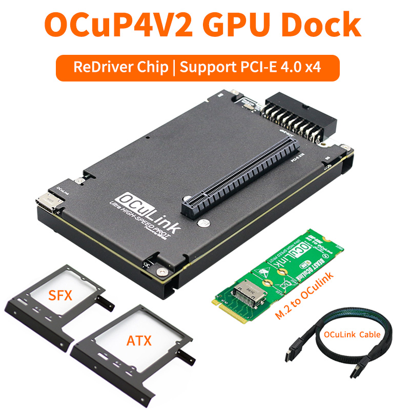 OCuP4V2 OCuLink GPU Dock ReDri - đánh giá và giá Oculink Gpu Dock Station