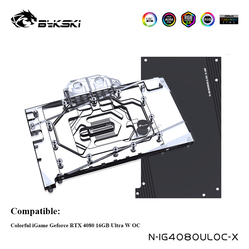 Bykski Water Cooler For Colorf - đánh giá và giá Rtx 4080 Water Cooling Block
