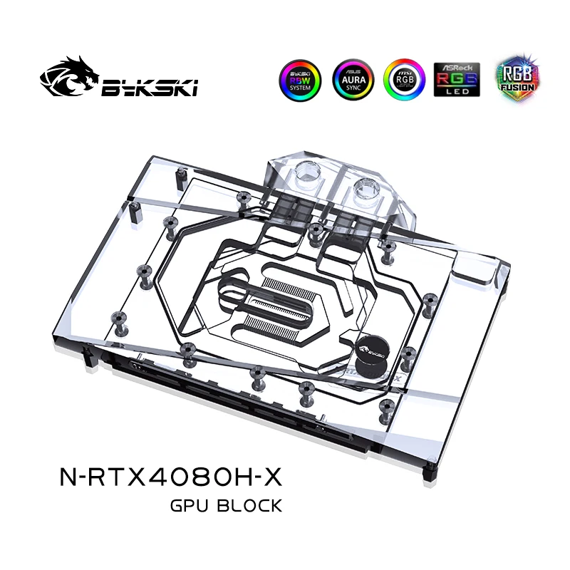 Bykski N-RTX4080H-X GPU Block  - đánh giá và giá Rtx 4080 Water Cooling Block