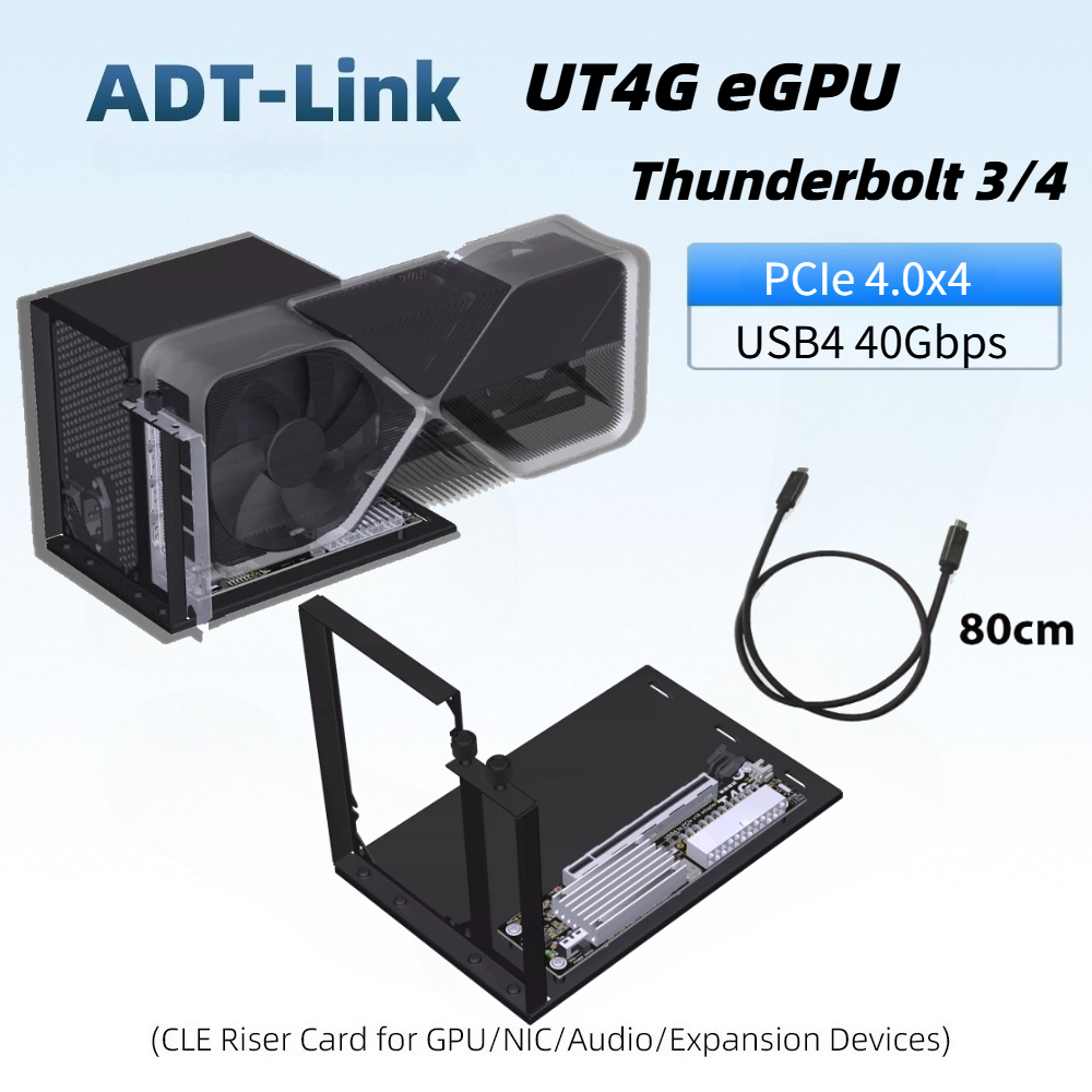 Upgarded New EGPU Thunderbolt  - đánh giá và giá Gpu External Dock Egpu Thunderbolt 4