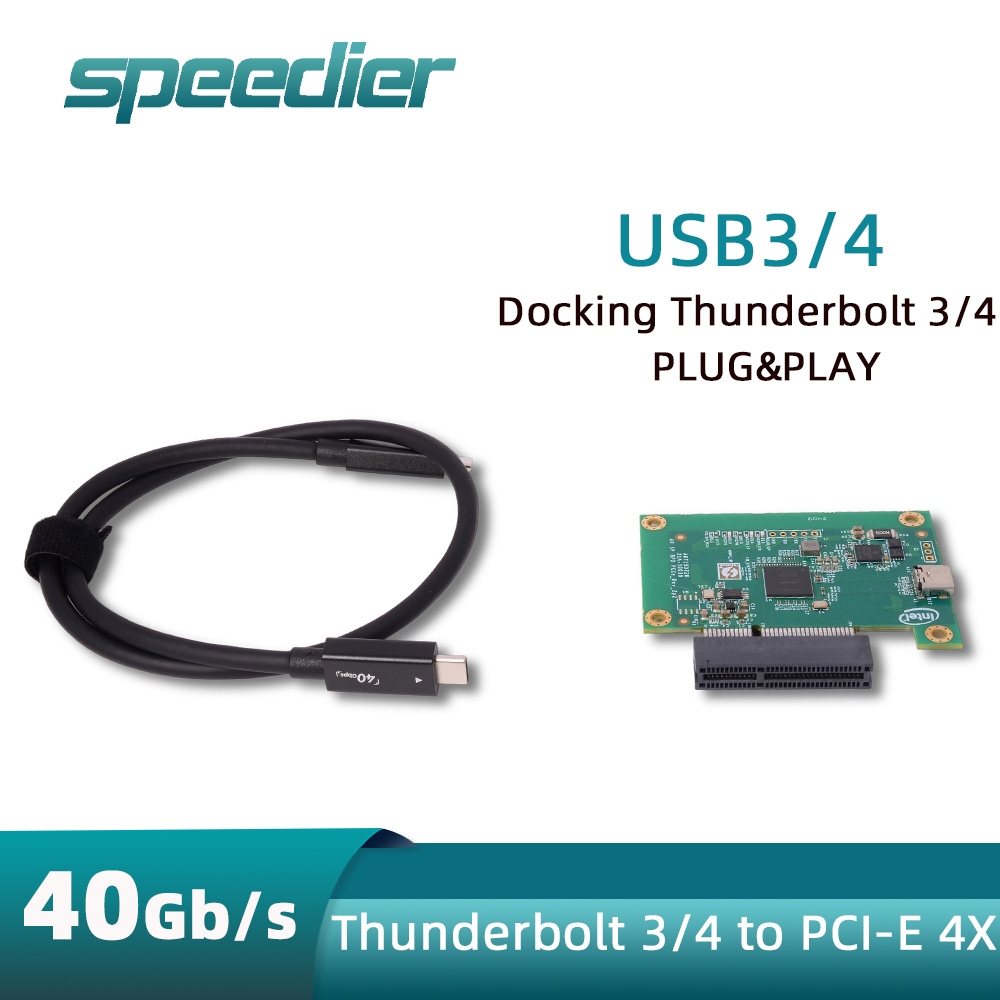 Thunderbolt 4 To PCI-E 4X Exte - đánh giá và giá Gpu External Dock Egpu Thunderbolt 4