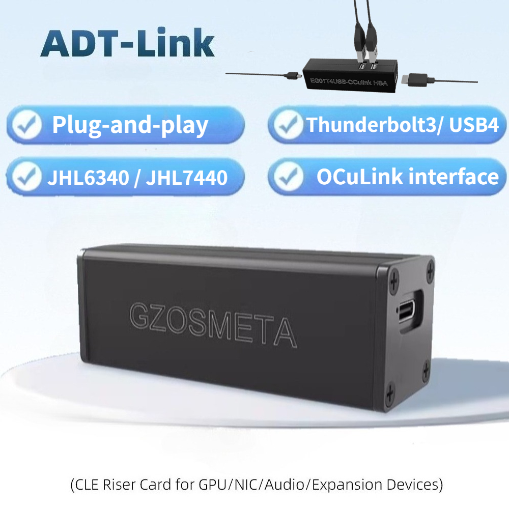 T3 / T4 OCuLink Thunderbolt 4  - đánh giá và giá Gpu External Dock Egpu Thunderbolt 4