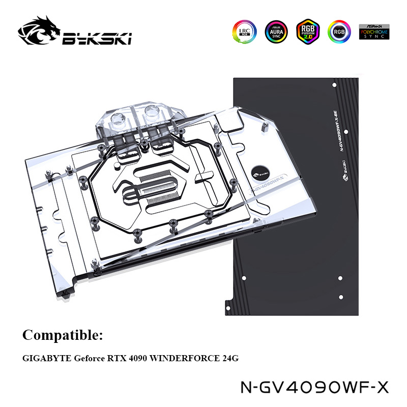 Bykski GPU Water Block For GIG - đánh giá và giá Rtx 4090 Water Block Full Cover