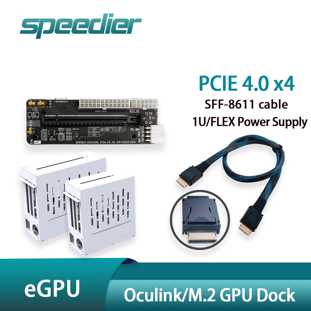 eGPU PCIE 4.0 X4 Oculink / M.2 - đánh giá và giá Oculink Gpu Dock Station