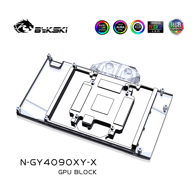 Bykski N-GY4090XY-X GPU Block  - đánh giá và giá Rtx 4090 Water Block Full Cover