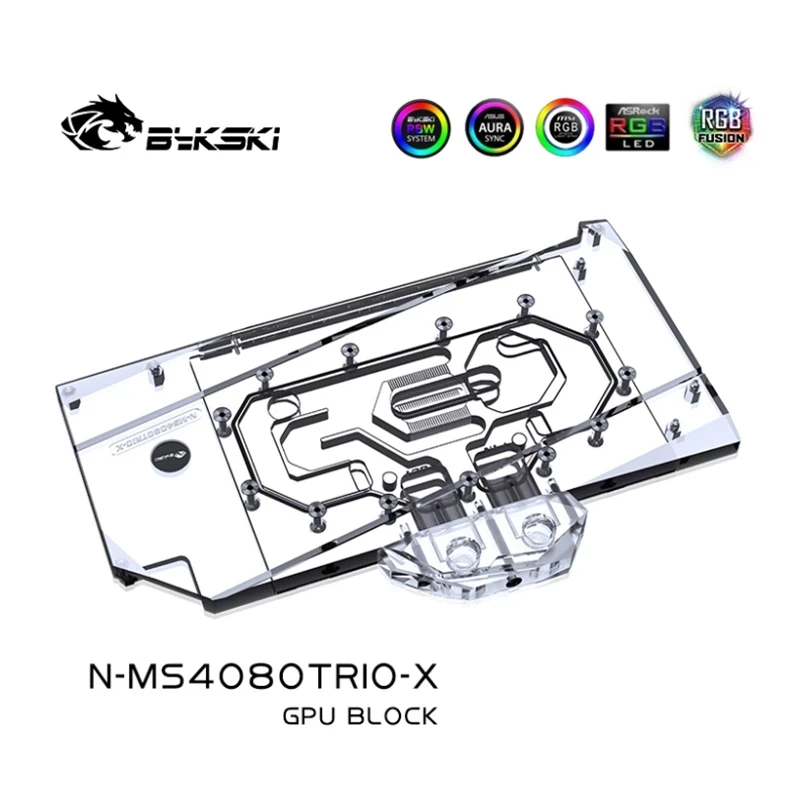 Bykski GPU Block for MSI RTX 4 - đánh giá và giá Rtx 4080 Water Cooling Block
