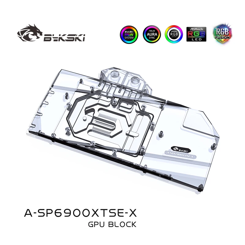 Bykski GPU Water Block for SAP - đánh giá và giá Rx 6900 Xt 16Gb