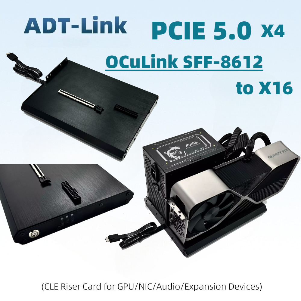 OCuLink EGPU Dock PCI-e 5.0 X4 - đánh giá và giá Oculink Gpu Dock Station