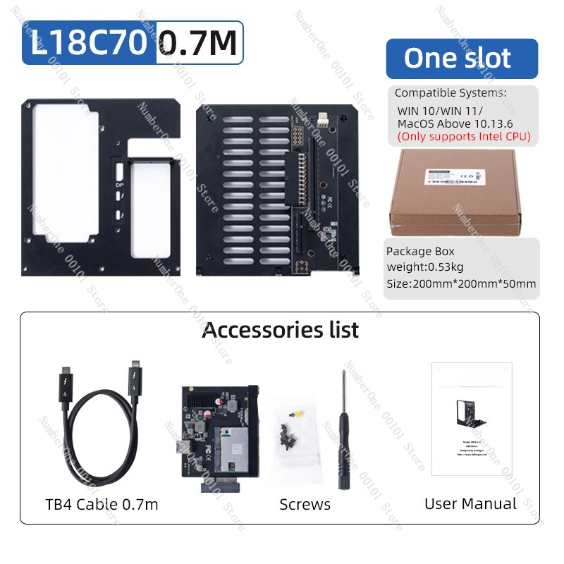 For L18 Thunderbolt 3 4 GPU Do - đánh giá và giá Gpu External Dock Egpu Thunderbolt 4